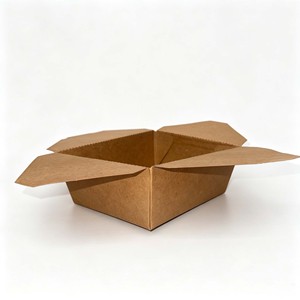 Boîtes en carton kraft jetables en gros à prix d'usine, taille personnalisée, pour restaurants, faible MOQ - Product Image 2