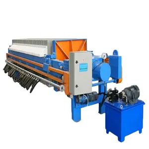 Membrane press filter for dewaxing with automatic system