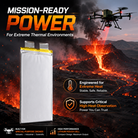 Baterai UAV 450Wh 3.7V Semi-solid State 60000mAh untuk Drone VTOL/Sayap Tetap OEM ODM Kapasitas Ekstrem untuk Drone