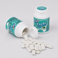 Chewing-gum sans sucre au xylitol 60g, certifié Halal et conforme aux normes américaines, idéal pour distributeurs automatiques et magasins de détail – Meilleures ventes