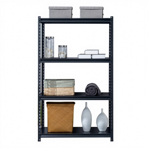 Light Duty Galvanized 5 Tier Boltless Rivet Shelving <b>Rack</b> Metal Shelves Metal Steel <b>Garage</b> Storage <b>Rack</b> <b>for</b> Home Use - Product Image 3