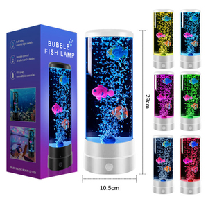 Gesimuleerde <span class=keywords><strong>Led</strong></span> Regenboog <span class=keywords><strong>Bubble</strong></span> Licht, Cross Border Slaapkamer Sfeer, Kwallen Usb Nachtlampje - Product Image 4