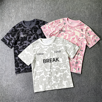 Nouveau T-shirt Décontracté de Qualité Supérieure pour Hommes, Vêtements de Rue, Impression de Lettres Designer, Logo Personnalisé, Fournisseur de Vêtements de Sport en Gros