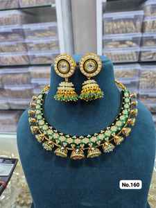 คอลเลคชั่นใหม่ ชุดสร้อยคอฮาสลี ชุดโชคาร์ สวยงาม สีสันหลากหลาย สไตล์ดั้งเดิมและชาติพันธุ์  งานฝีมือเรียบหรู - Product Image 2