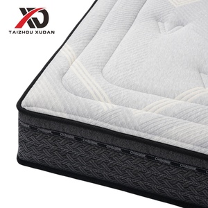 ที่นอนสปริงไฮบริด XUDAN รุ่น Pillow Top ความแน่นปานกลาง โฟมความหนาแน่นสูง บรรจุภัณฑ์สุญญากาศ ขนาดคิงไซส์คู่ รุ่น XD-MT033 Pillow Top De - Product Image 2
