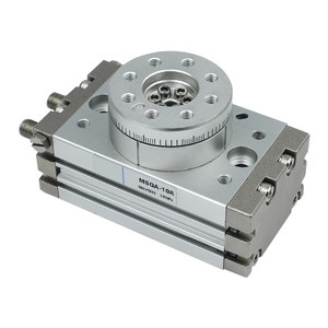Silinder Pneumatik Aluminium Baru MSQB 90 180 Derajat Rak Pinion Putar Meja Putar Solid Silinder Tipe SMC Aktuator Aksi Ganda - Product Image 1