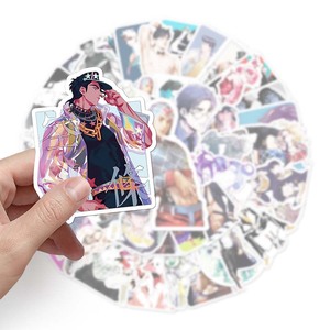 สติกเกอร์การ์ตูนอนิเมะแบบมีกาวในตัว53ชิ้นสติกเกอร์ PVC กันน้ำพิมพ์ลาย <span class=keywords><strong>jojo</strong></span> <span class=keywords><strong>jojo</strong></span> <span class=keywords><strong>jojo</strong></span> - Product Image 6