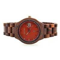 Zhizhongshi — montre en bois, montre-bracelet femme en bois naturel fait à la main, vente en gros, livraison directe