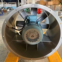 Ventilateur axial tubulaire antidéflagrant pour tunnel, évacuation de fumée, usine et entrepôt