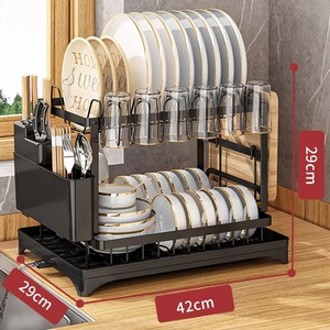 <span class=keywords><strong>Escurridor</strong></span> de Platos <span class=keywords><strong>Plegable</strong></span> YOTO para Cocina, Organizador Ahorrador de Espacio con Bandeja de Drenaje y <span class=keywords><strong>Escurridor</strong></span> de Cubiertos - Product Image 5