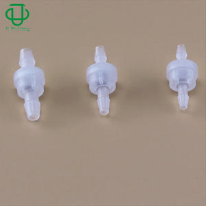 Vanne de retenue à ressort en plastique PP de qualité alimentaire Jiyou WSCV105 106 108SP, structure à double lobe, type rapide, pour acides et bases faibles - Product Image 2