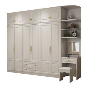 Armoire modulaire Shanyuejia sur mesure à 2, 4 ou 6 portes avec coiffeuse pour chambre à coucher et usage domestique - Product Image 5