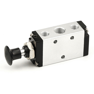 Vanne pneumatique manuelle Dde Dade 4R210 08 4R310 10 4R410 15 en aluminium pour circuit de gaz - Product Image 4