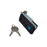 Loquet à levier scellé réglable FS2310C5-M-31 MS718-3C C5, résistant, avec poignée réglable, pour accès aux armoires, verrou de sécurité brillant