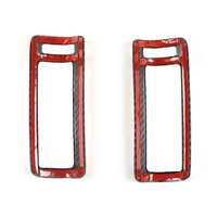 Johhar – Nouvelle garniture de protection pour sortie d'air de montant B en fibre de carbone véritable 3K, finition brillante, design de luxe pour Urus