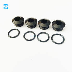 Kb Performance An8 8An # 8 Bouchons de protection en aluminium ORB Slimline pour clés Allen, adaptateurs mâles pour huile, garantie 1 an - Product Image 1