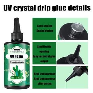 Kit di resina UV con <span class=keywords><strong>colla</strong></span> UV leggera Kit per la saldatura di gioielli adesivo ad asciugatura <span class=keywords><strong>rapida</strong></span> per la riparazione mentale di plastica decorazione artigianale - Product Image 3