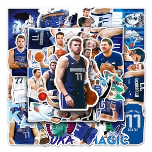 50PCS Popular Inspirador Baloncesto Super Star Calcomanías <span class=keywords><strong>Jugador</strong></span> deportivo Luka Doncic Pegatina - Product Image 5
