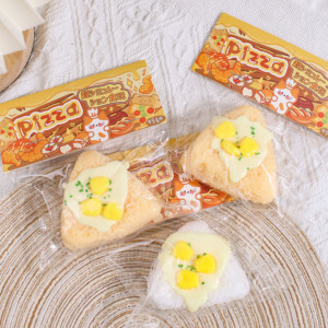 Juguetes sensoriales descompresivos suaves y blandos de TPR, lindos, hechos a mano, con forma de pan, sushi, bola de arroz bisque y triángulo, de rebote lento - Product Image 3