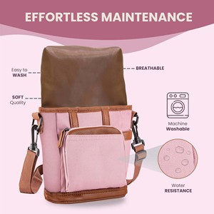 Muestra Gratis de Bolsa para Premios de Perro con Cierre, Bolsa Portátil para Viajes, Bolsa de Entrenamiento para Mascotas con Dispensador de Bolsas para Excrementos, Accesorios para Mascotas - Product Image 5