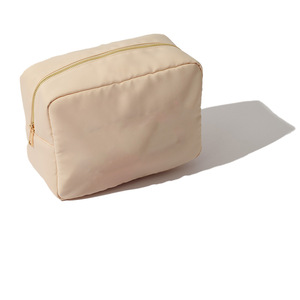 Cá nhân hóa đáng chú ý Chenille Túi mỹ phẩm trường hợp linh hoạt cảm ứng tinh tế nhà vệ sinh Kit rất lớn tractile Túi mỹ phẩm - Product Image 4