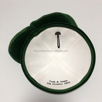 Kippa juive en velours côtelé de marque MY, impression par sublimation, écologique, 4 panneaux, chapeau de mariage pour hommes, toutes saisons, vente en gros