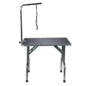 Dog Pet Grooming Table for Large Dogs Adjustable Height Heavy Duty Portable Trimming Drying Table