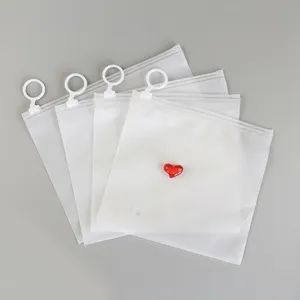 डबल-पक्षीय मैट पुल रिंग बैग सौंदर्य प्रसाधन मोजे जाँघिया जिपर ज़िप ताला प्लास्टिक पैकेजिंग बैग
