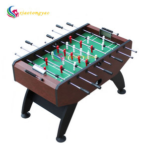 Wood Football Soccer <b>Table</b> Games Arcade Game Machine for 2 Players with Acrylic & Metal Construction Indoor/<b>Outdoor</b> Use - Product Image 6
