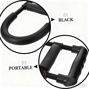 Rising Fitness multifonctionnel réglable en forme de <span class=keywords><strong>U</strong></span> poitrine entraîneur musculaire barres à ressort puissance poignets renforcement formateur Twister - Product Image 3