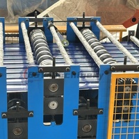 Máquina de Perfilado de Acero de Doble Capa para Producción de Láminas de Techo, Equipo para Materiales de Construcción al por Mayor