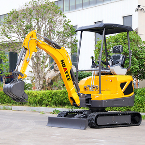 Mini-excavatrice 1,2 tonne 1,8 tonne, mini-excavatrice sur chenilles économique, petite pelle multifonction, moteur pour le marché européen - Product Image 4