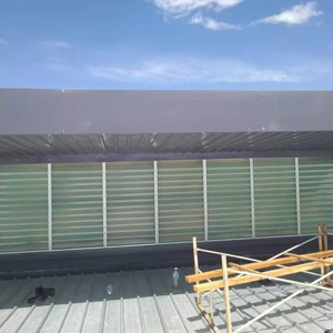 Chống ăn mòn sợi thủy tinh <span class=keywords><strong>FRP</strong></span> <span class=keywords><strong>GRP</strong></span> cửa sổ Louvre cho thông gió công nghiệp ngăn chặn mưa bắn tung tóe - Product Image 1