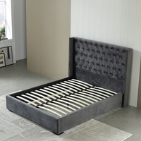 Ensemble de meubles de chambre à coucher, tête de lit moderne, canapé de salon, canapé 2 places, cadre d'hôtel, lit royal en bois massif, lit de soleil