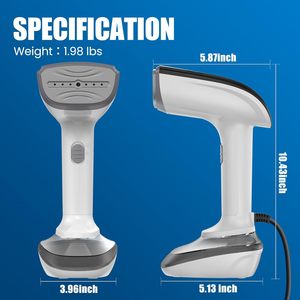 Vaporizador de Ropa Eléctrico Portátil, Plancha de Vapor Vertical para Ropa, Vaporizador de Prendas de Mano - Product Image 5