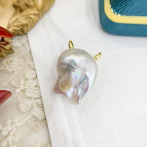 Accessoires en perles DIY en argent S925, série Sky Top Drift, petit diable, forme baroque, apprêts de bijoux - 5003 - Product Image 3