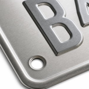 Placa de Matrícula <span class=keywords><strong>Personalizada</strong></span>, Placa de Metal con Número Personalizado, Texto Personalizado, Placa para Auto o Moto, Regalo para Vehículo, OEM Personalizado - Product Image 5