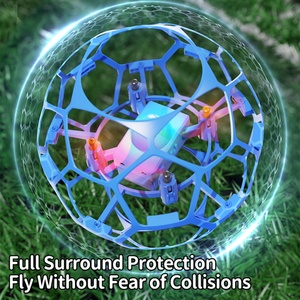 Drone de course RC SJY-L5 2.4G avec protection intégrale 3D, maintien d'altitude par pression, moteur brushless, télécommande, quadricoptère pour adulte - Product Image 5
