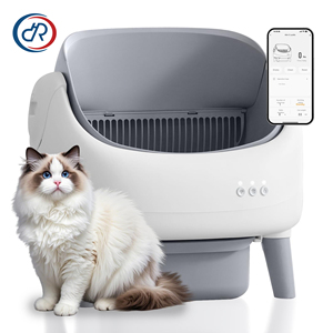 Large Capacity Open Top Self Cleaning <strong>Litter</strong> <strong>Box</strong> APP Control Automatic <strong>Litter</strong> <strong>Box</strong> with Dual Safety Sensors Anti-Pinch Protection - Product Image 1