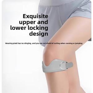 Sangles de genou en silicone pour tendon rotulien, élastiques, flexibles, réglables, respirantes, de soutien et de protection, vente en gros - Product Image 5
