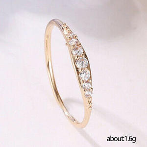 Anillo de Diamantes en Oro Rosa F863, Corte Baguette Cónico, Color G Natural, Joyería de Compromiso para Mujer - Product Image 5