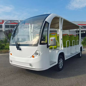 Voiture de tourisme 14 places Premium à vente rapide Porte fermée avec climatiseur Bus de luxe Véhicule électrique Bus en vente - Product Image 1