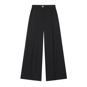 TAOP&ZA Nouvelle Collection Été 2026 Vêtements <span class=keywords><strong>Femme</strong></span> - Pantalon Large Décontracté Taille Haute Couleur Unie Élégant, Simple et Polyvalent 2257509 - Product Image 2