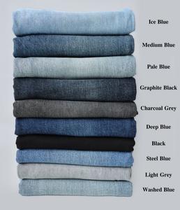 Jeans de Mezclilla para Hombre, Cintura Alta, Estilo Casual, Cómodos, Corte Ajustado, Tela Resistente, Ideales para Uso Diario, Viajes, Moda Moderna - Product Image 1