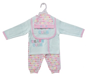 <strong>Baby</strong> Products Hot Selling <strong>2023</strong> New <strong>Born</strong> <strong>Baby</strong> <strong>Clothes</strong> <strong>Baby</strong> Girl <strong>Clothes</strong> 03 Months Bib Hat Top Pant 4 Pieces Set - Product Image 5