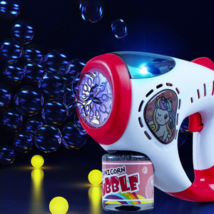 Pistola de Burbujas Eléctrica de Nuevo Diseño, Máquina de Burbujas de Jabón Mágicas para Niños, Juguetes de Burbujas - Product Image 4