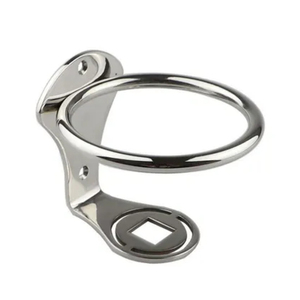 Portabicchieri universale in acciaio inox 316 con montaggio laterale per barche - Product Image 6