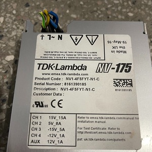 พาวเวอร์ซัพพลาย TDK-Lambda NV-175 15V 15A 5V 8A อุปกรณ์ควบคุมอุตสาหกรรม - Product Image 3