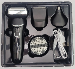 Nieuw Binnen Elektrisch Scheerapparaat Voor Heren Elektrisch Scheerapparaat Oplaadbare Scheermachine Wasmachine Tips Reisslot Met Vier Functies - Product Image 3