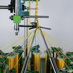 Tín Dụng Đại Dương Tự Động Phẳng & Vòng Dây Đàn Hồi Bện Máy Với Bobbin Winder Cho Vòng Đeo Tay Dây Kéo - Product Image 4